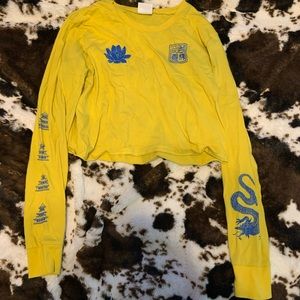 Zumiez Long-Sleeve Crop Top